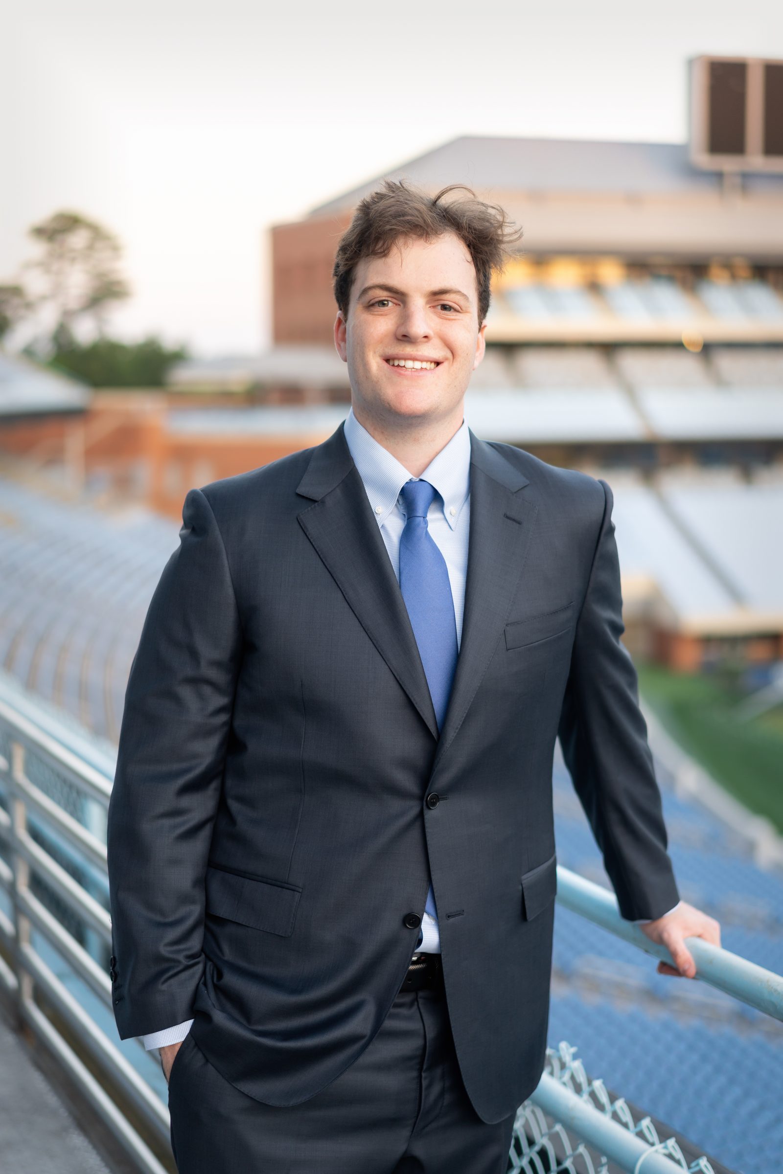 Justin Sonnenreich at Kenan Stadium, UNC Chapel Hill